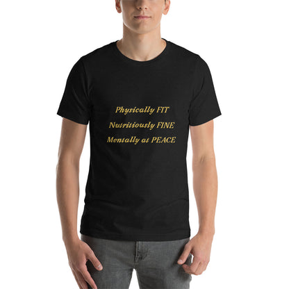 Fit Fine Peace Short-sleeve unisex t-shirt